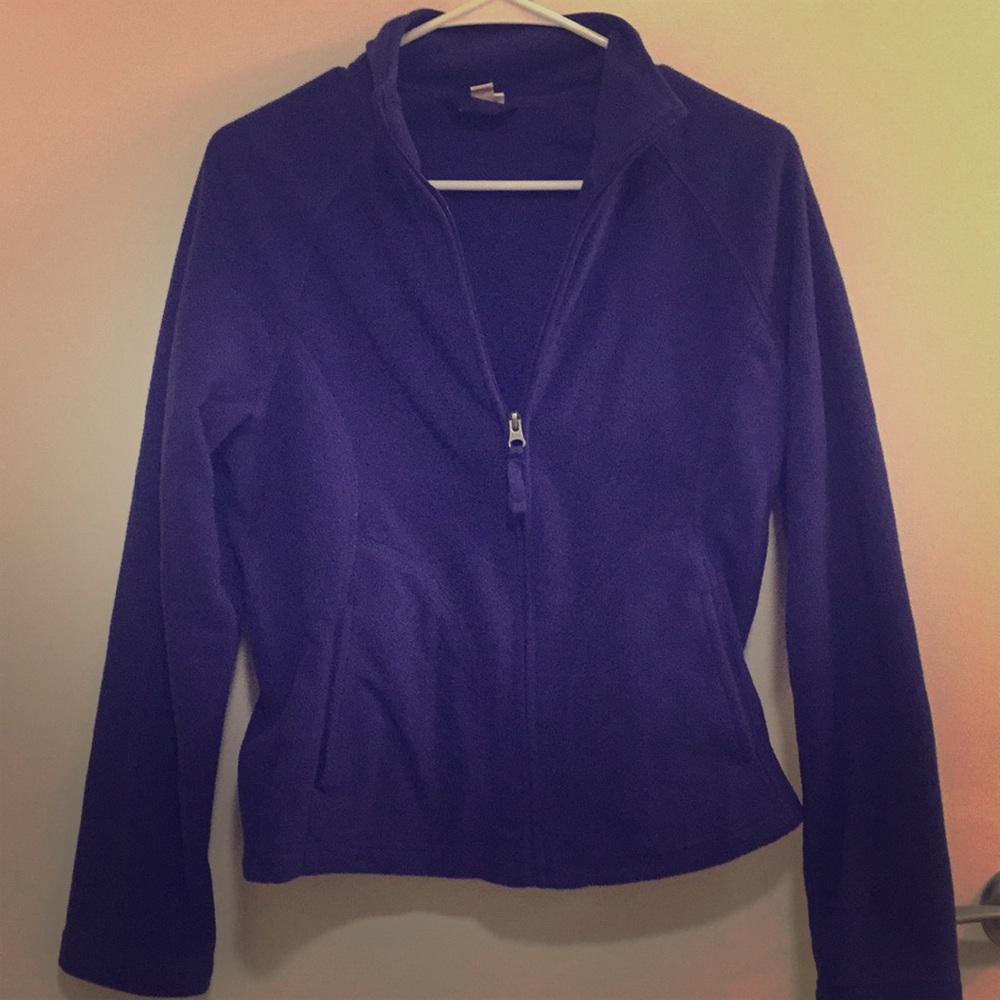 Purple Fleece Jacket